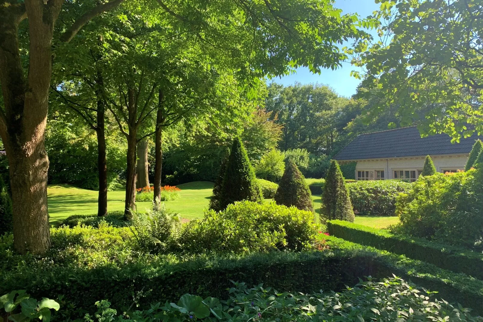 Villa Loonse Duinen-Tuinen zomer