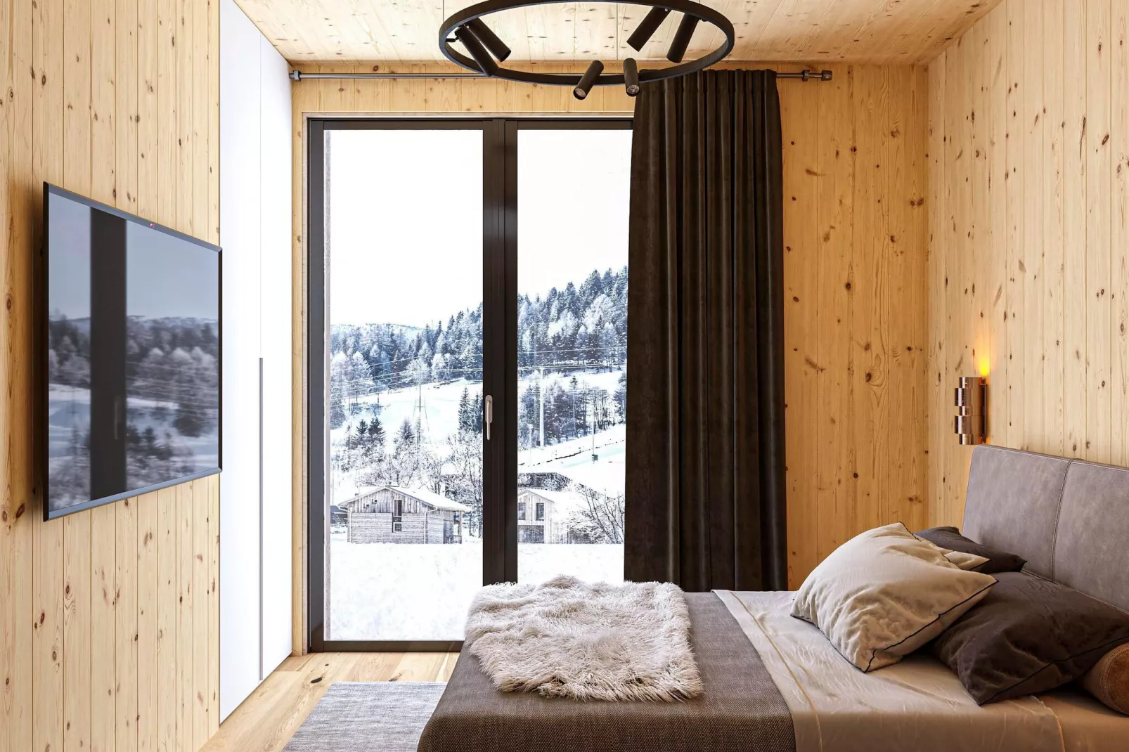 Kreischberg Pool Villen 2b-Slaapkamer