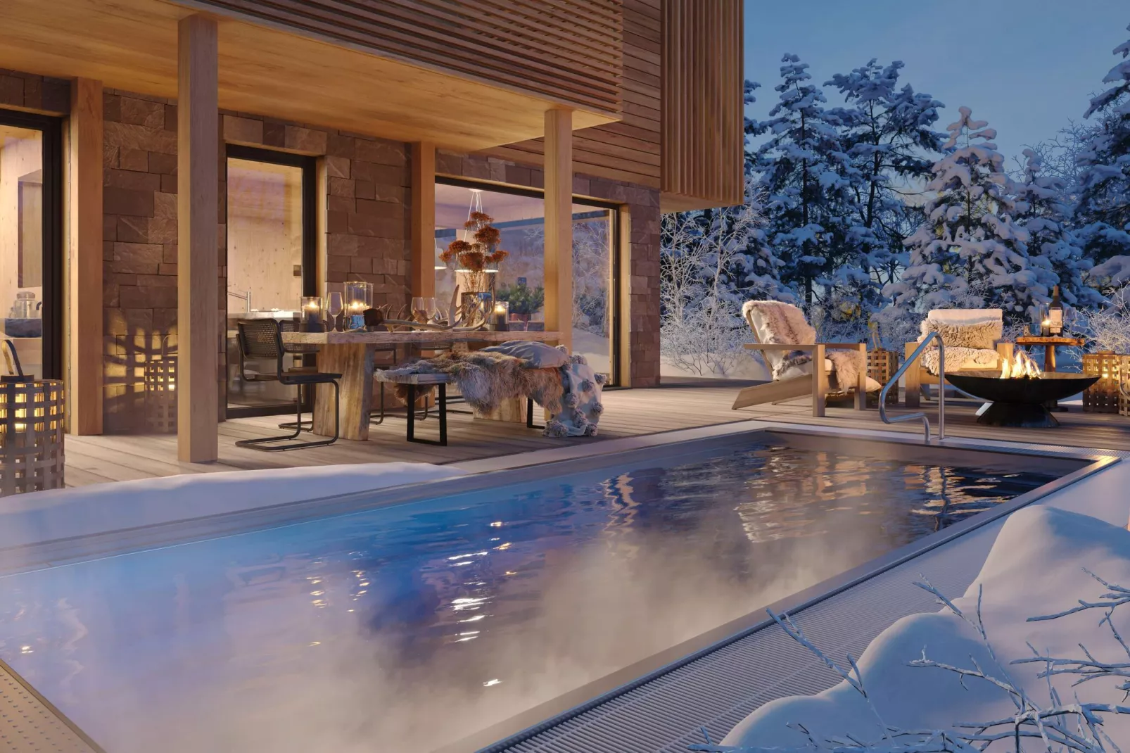 Kreischberg Pool Villen 2b-Wellness