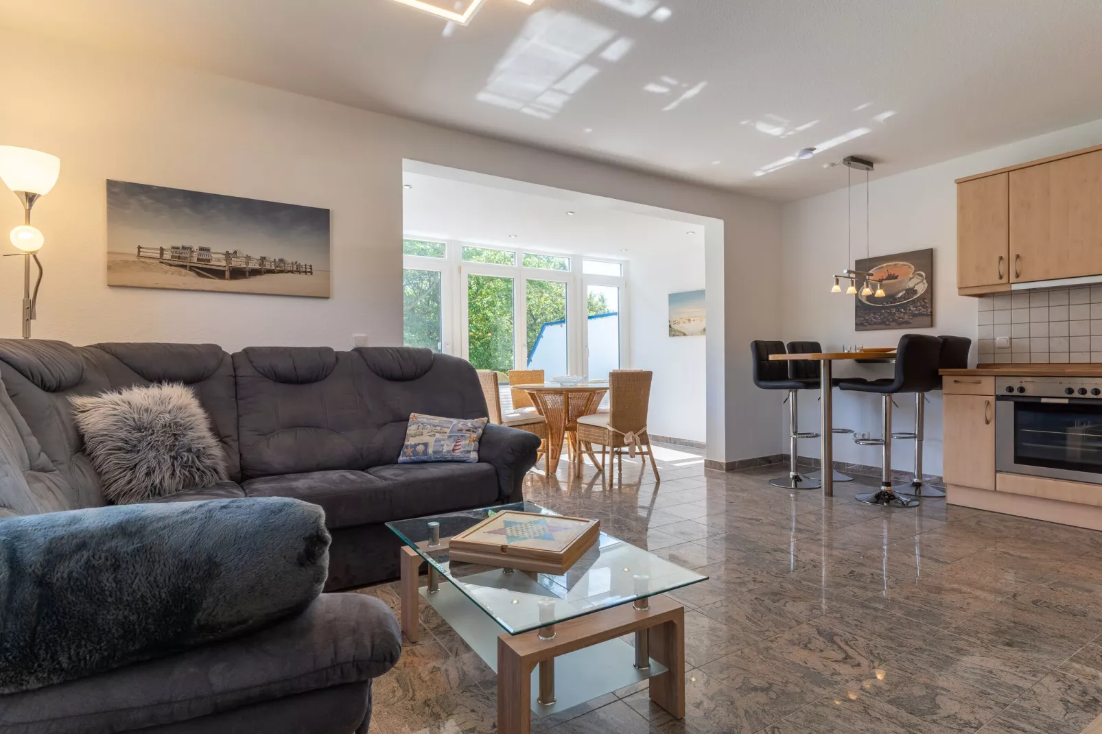 Haus Eriel EG links-Woonkamer