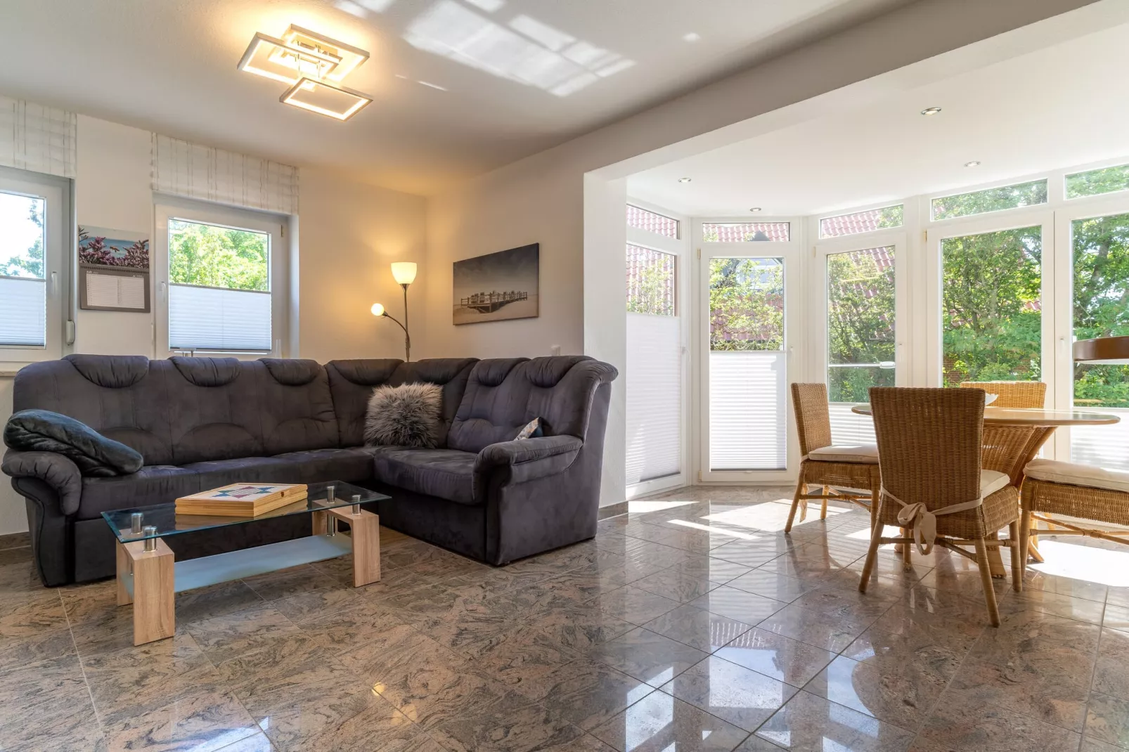 Haus Eriel EG links-Woonkamer