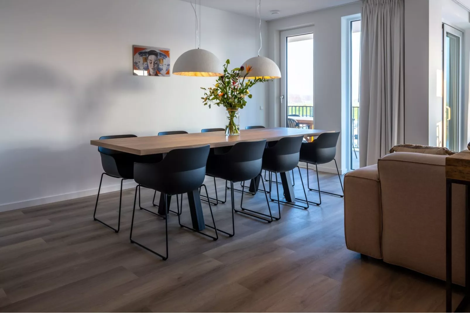 Harbour Loft 1K Residence Marina havenzicht-Woonkamer