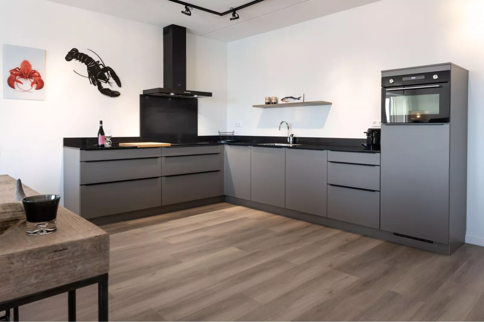 Harbour Loft 1K Residence Marina havenzicht-Keuken