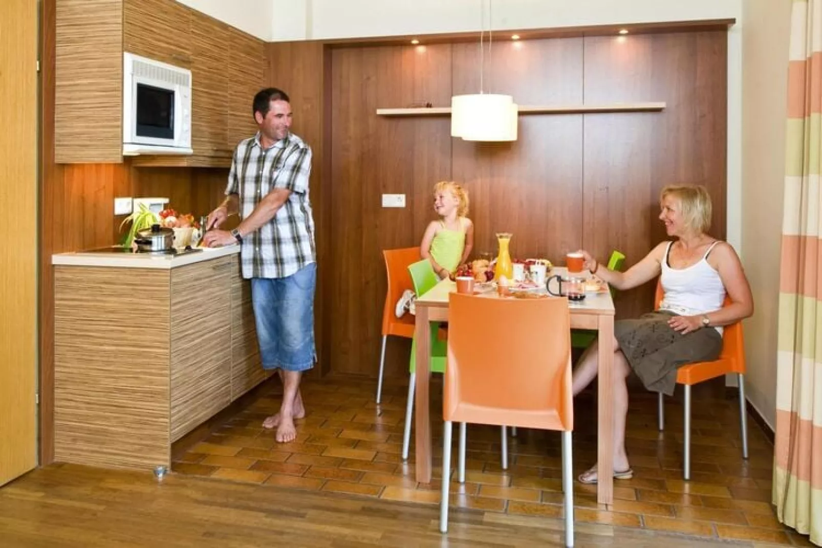 Sonnenresort Maltschacher See Feldkirchen-Zirbe 29 qm-Keuken