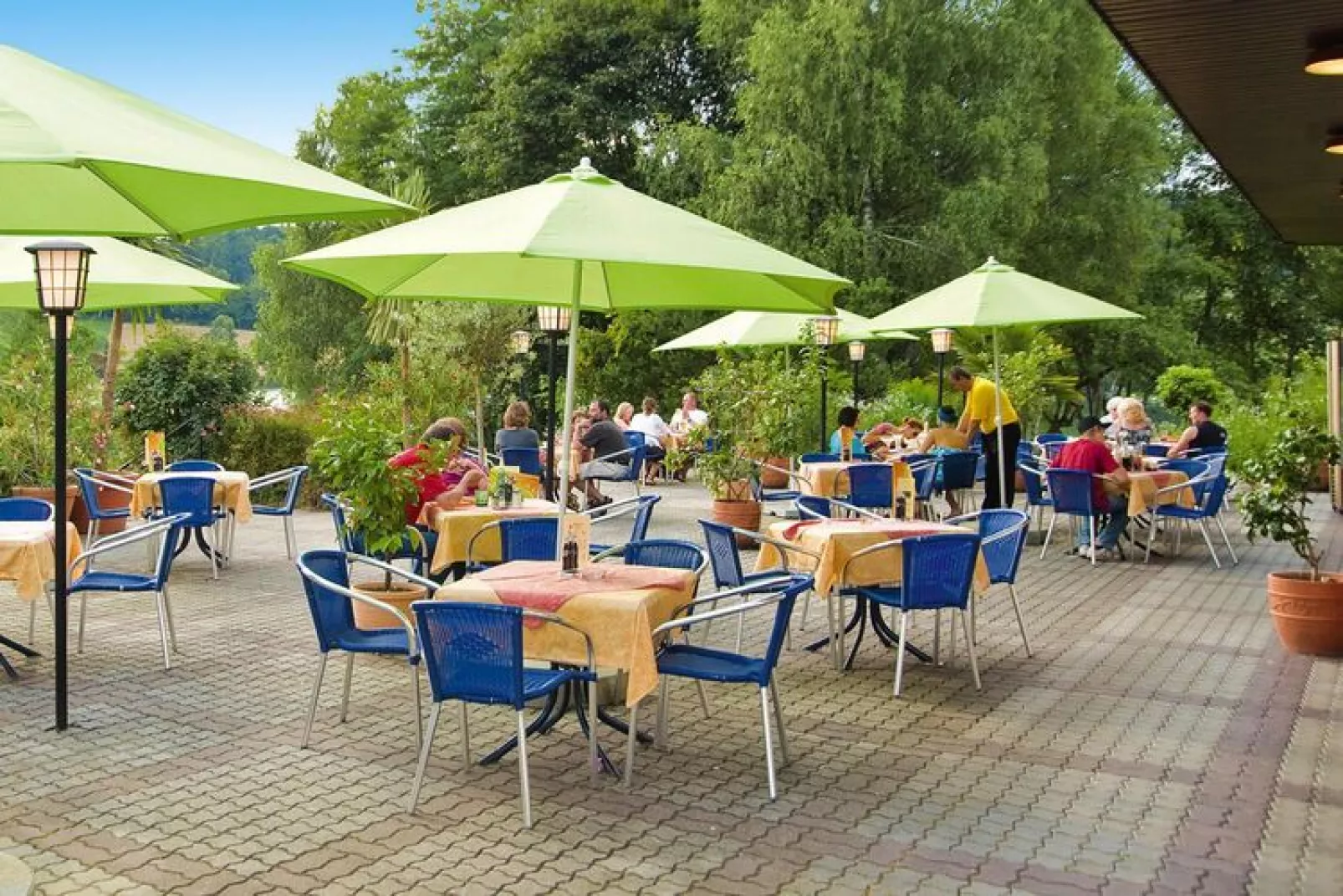 Sonnenresort Maltschacher See Feldkirchen-Zirbe 29 qm-Terras