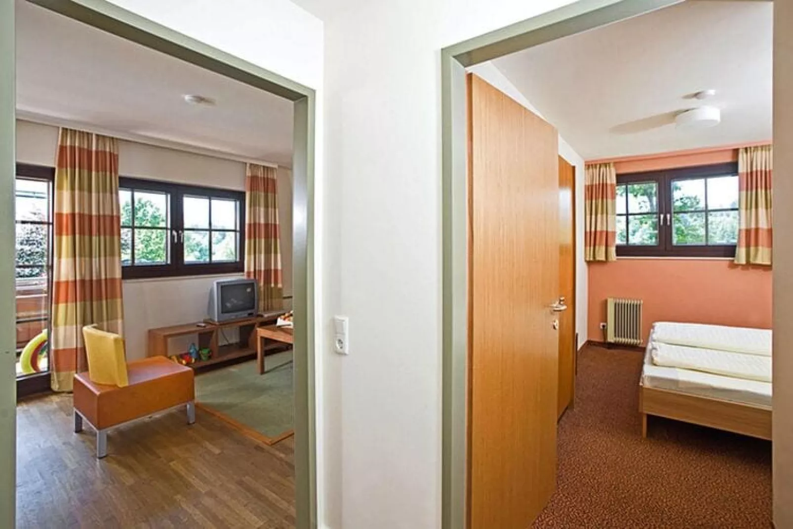Sonnenresort Maltschacher See Feldkirchen-Zirbe 29 qm-Slaapkamer