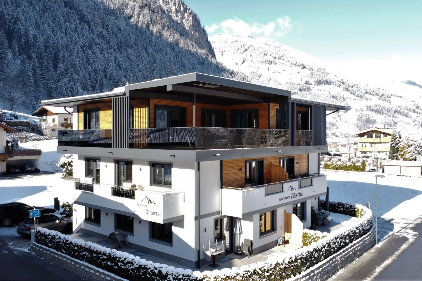 Apartments Zillertal-Exterieur winter