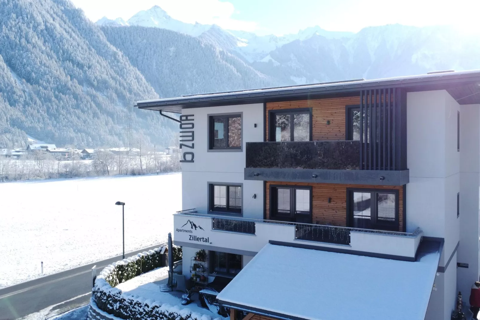 Apartments Zillertal-Exterieur winter