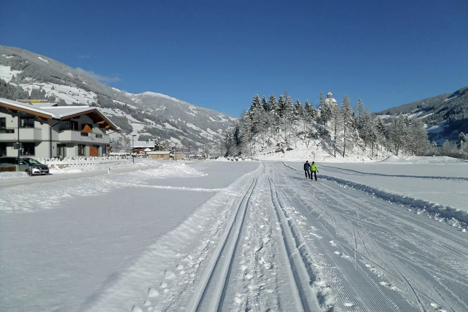 Apartments Zillertal 4P-Exterieur winter