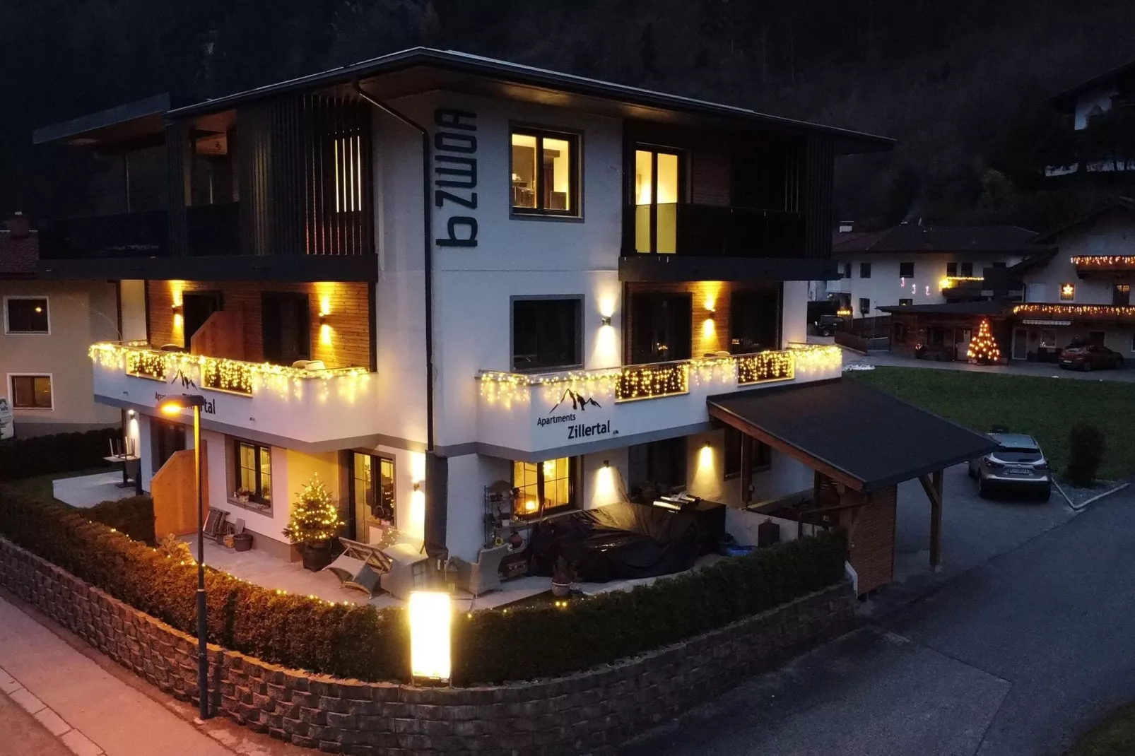 Apartments Zillertal 4P-Exterieur winter