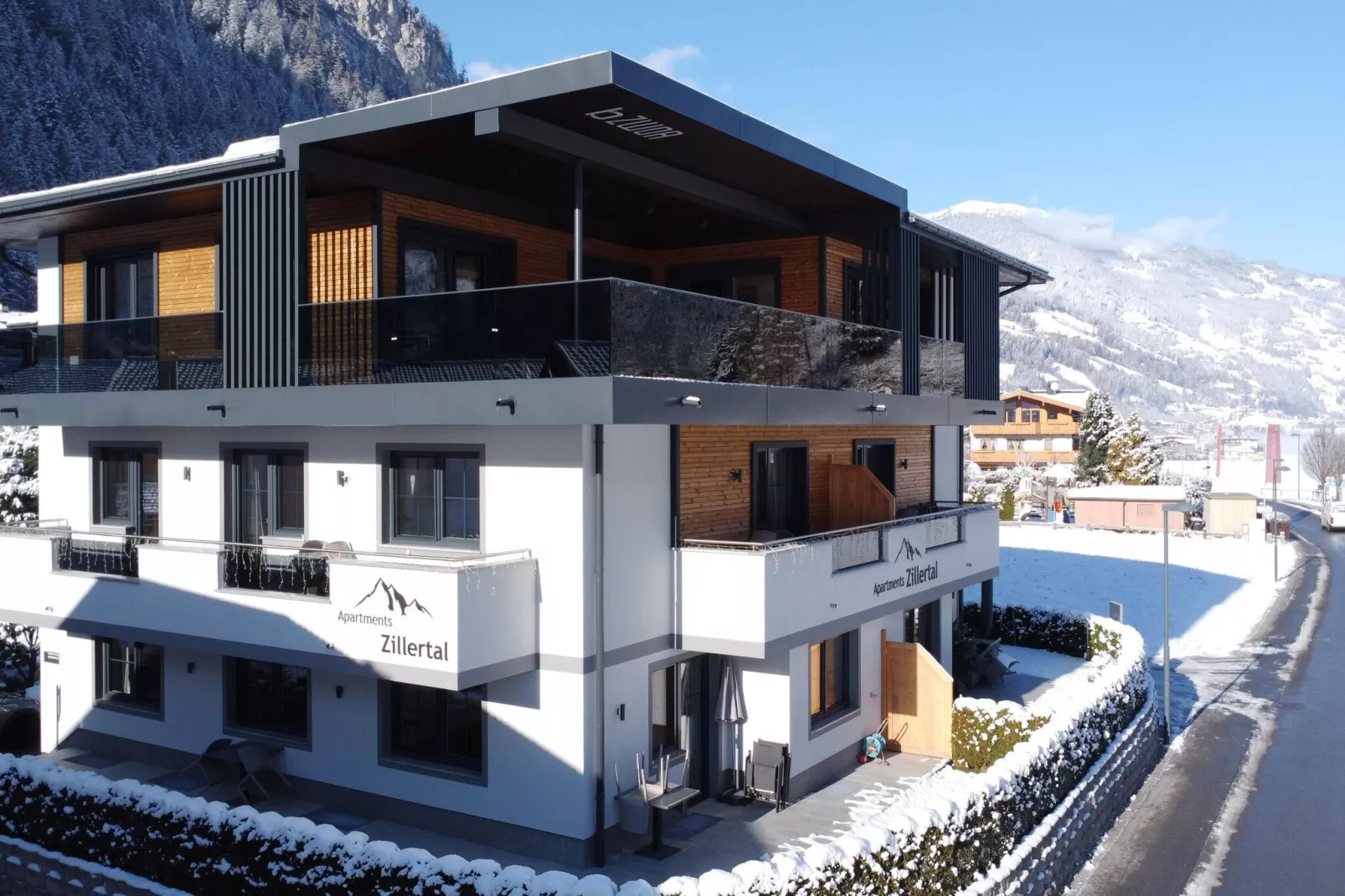 Apartments Zillertal 4P-Exterieur winter