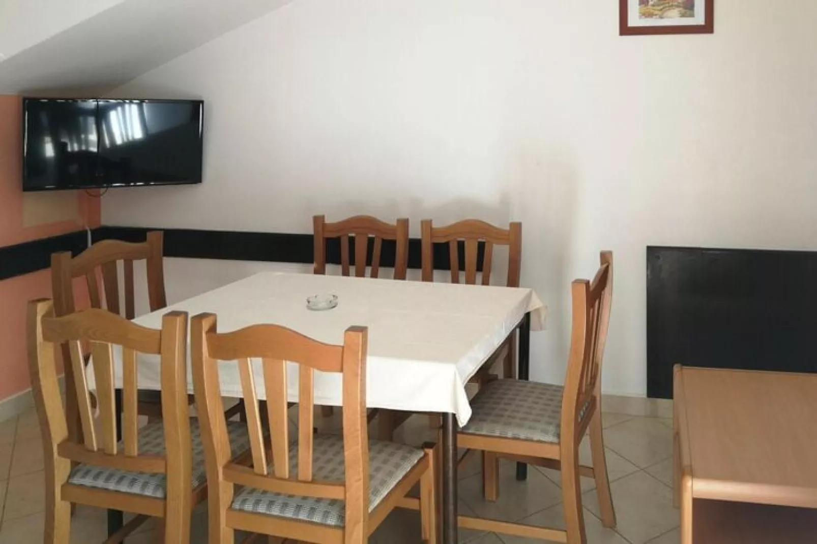 Holiday resort Jezera Village, Jezera-3-Raum-App., C4+2, ca. 45 qm, für 6 Pers.-Woonkamer