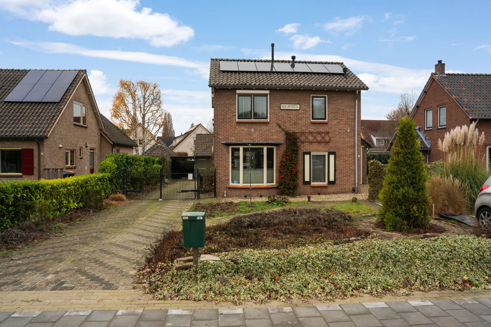 Vakantiewoning Hoevendeel-Buitenkant zomer