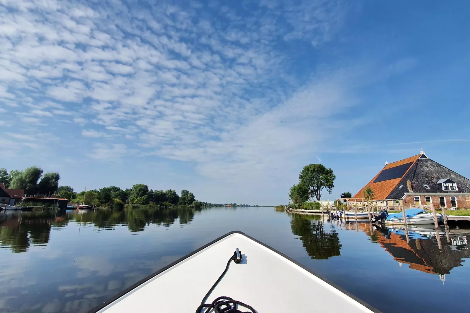 Waterlodges Heeg 1-Gebieden zomer 1km