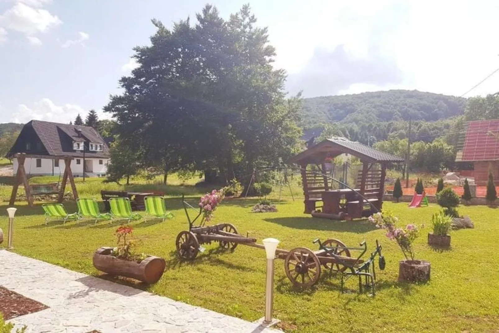 Green Valley Guesthouse double room 2 persons-Tuinen zomer