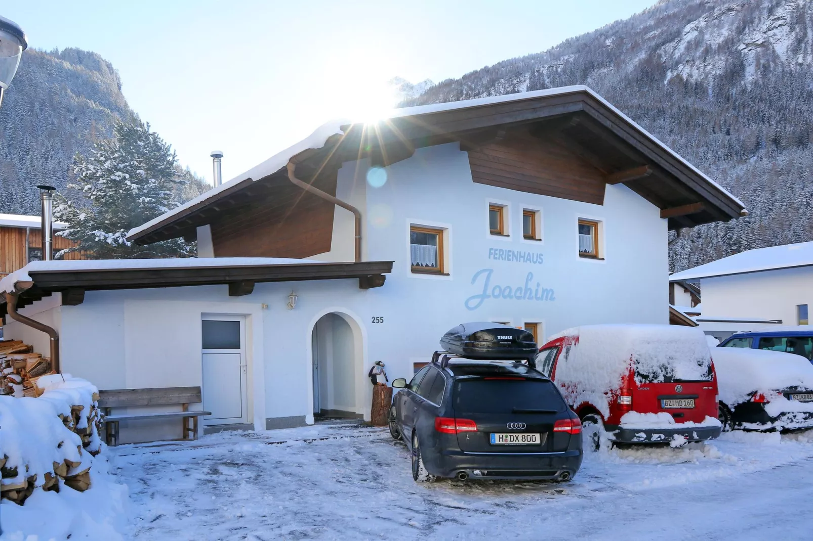 Ferienhaus Joachim - 10 Personen-Exterieur winter