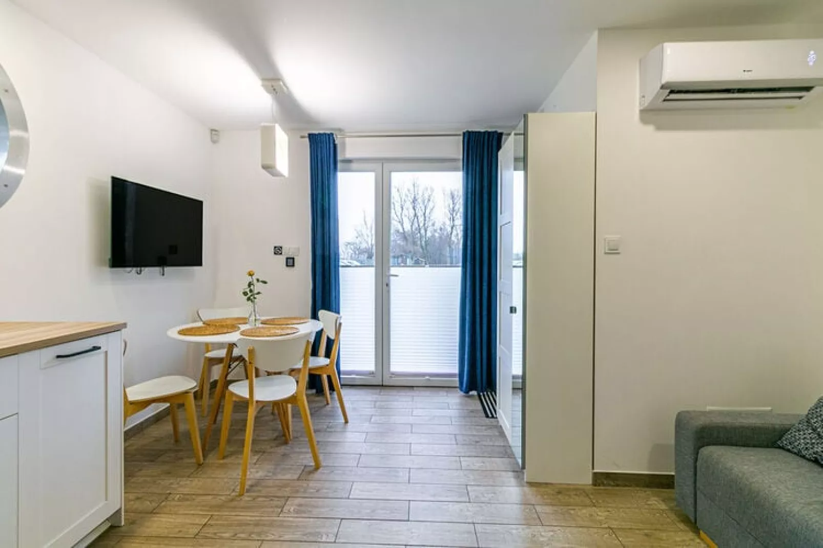 Holiday Apartment Wygodny 34 m2 in Niechorze-Woonkamer