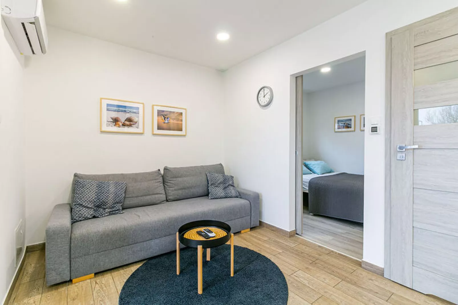 Apartment Wygodny 34 m2 Niechorze-Woonkamer