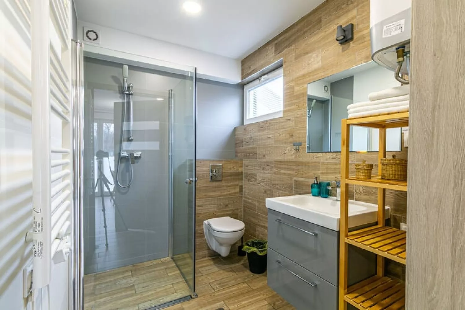 Apartment Wygodny 34 m2 Niechorze-Badkamer