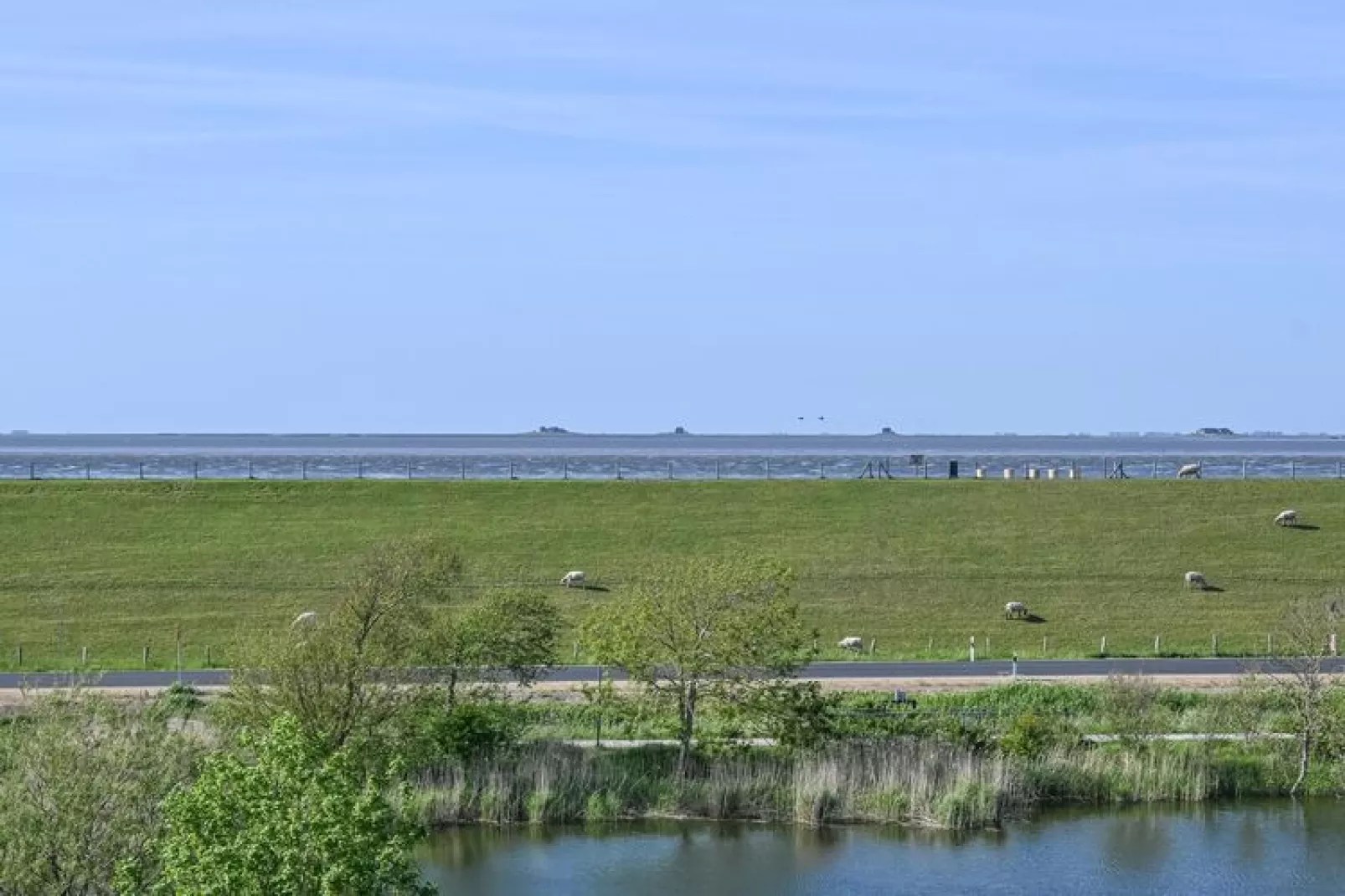 Penthouse Küstenzauber auf Nordstrand-Uitzicht zomer