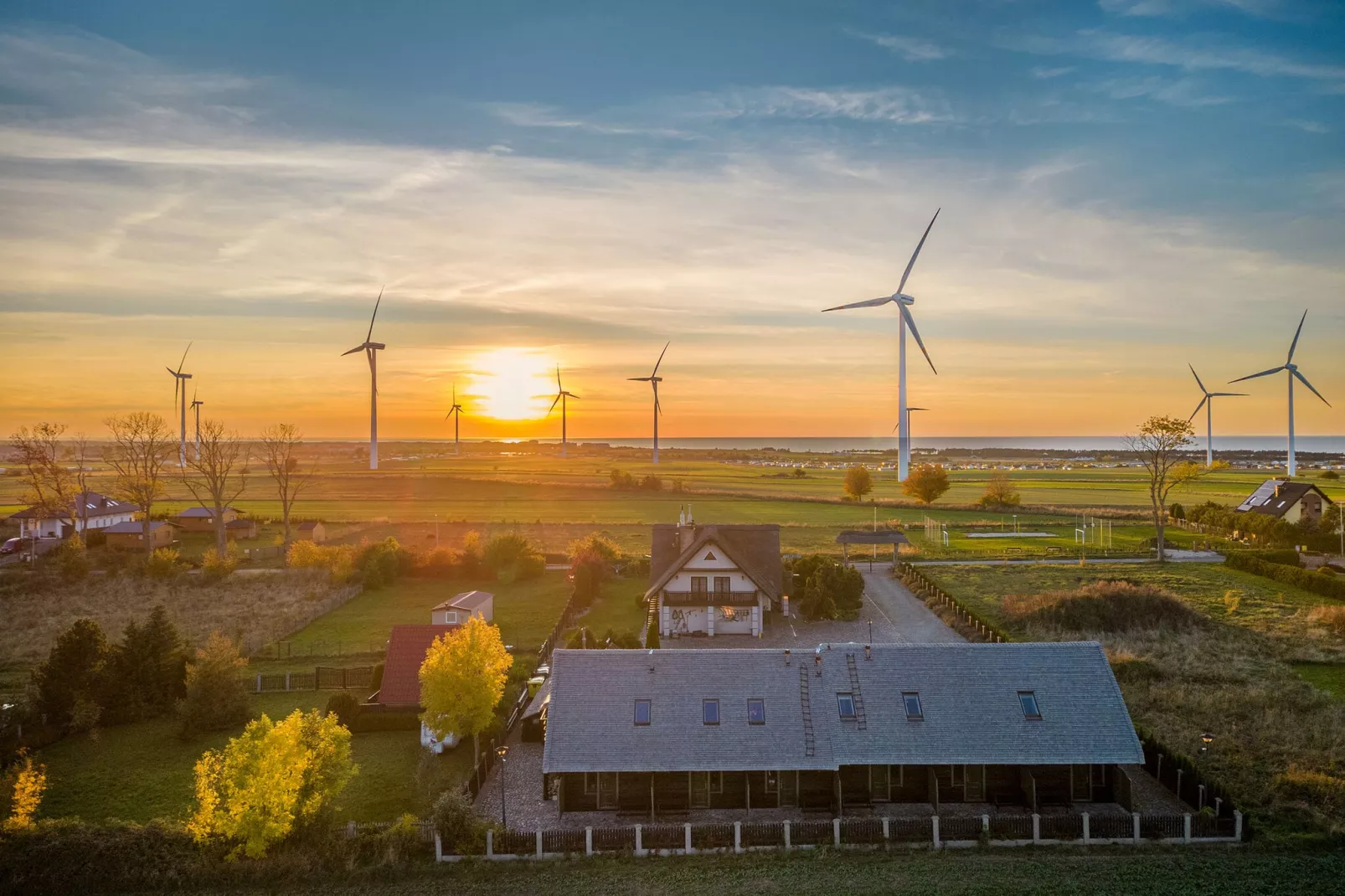 Authentiek huis in West Pomeranian, dicht bij het strand-Gebieden zomer 1km