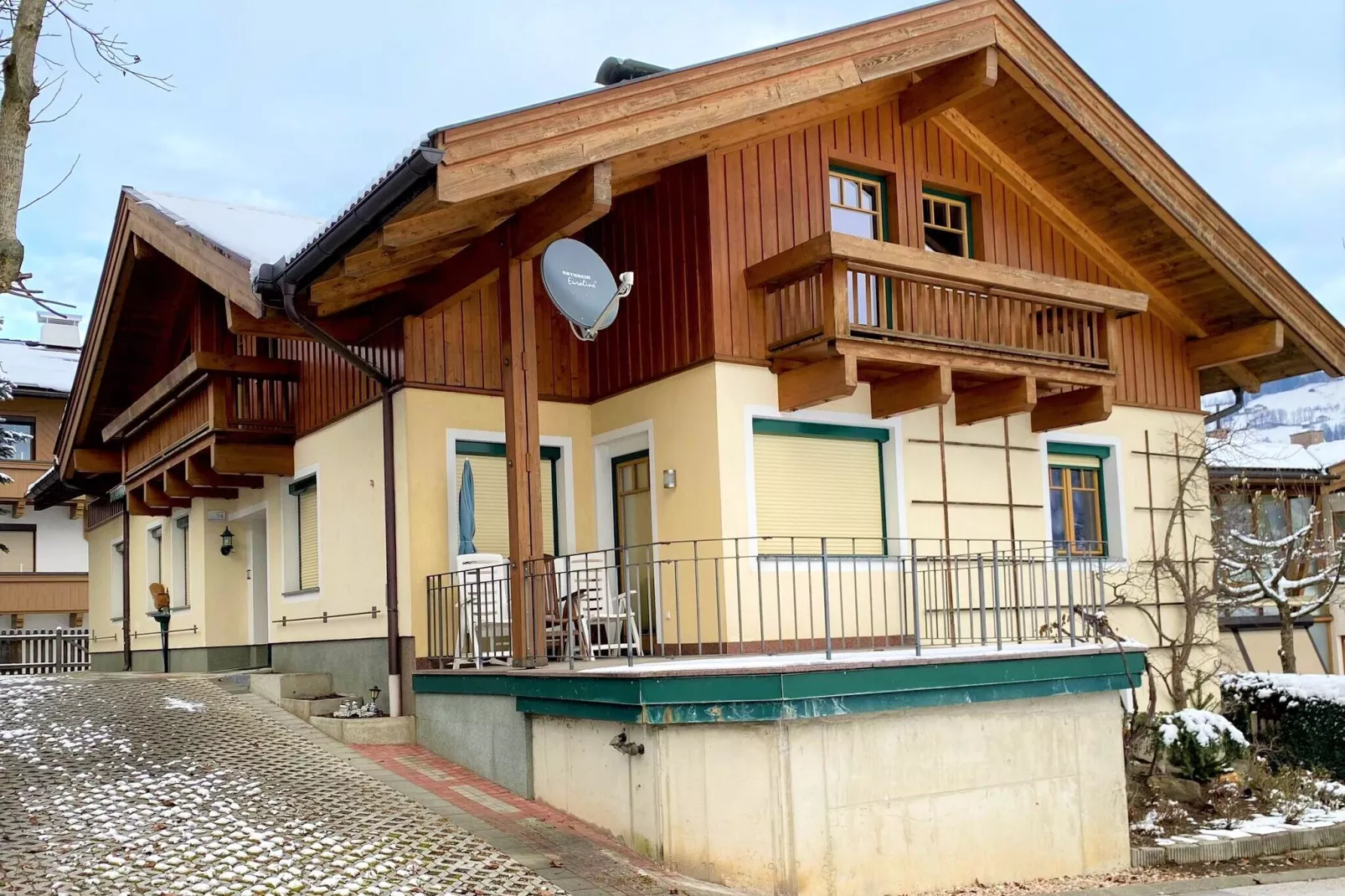 Ferienhaus Postfeldstraße-Exterieur winter