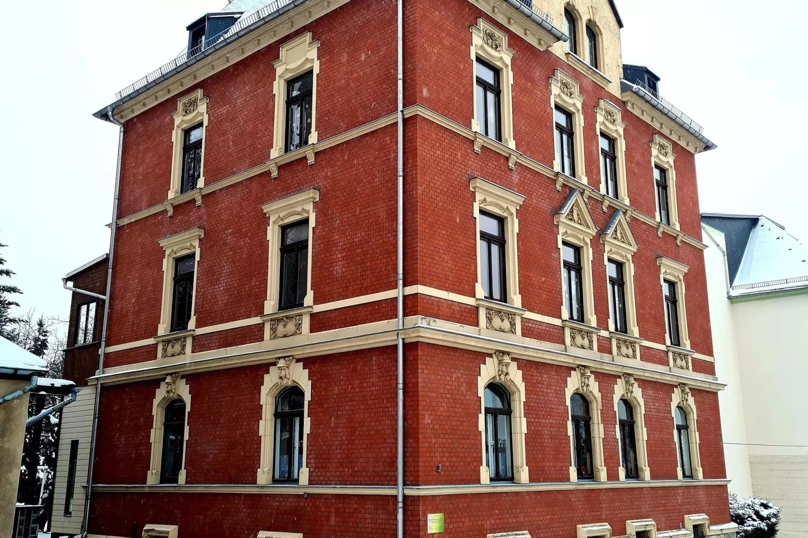 Ferienwohnung Goller im Vogtland/Sachsen-Exterieur winter