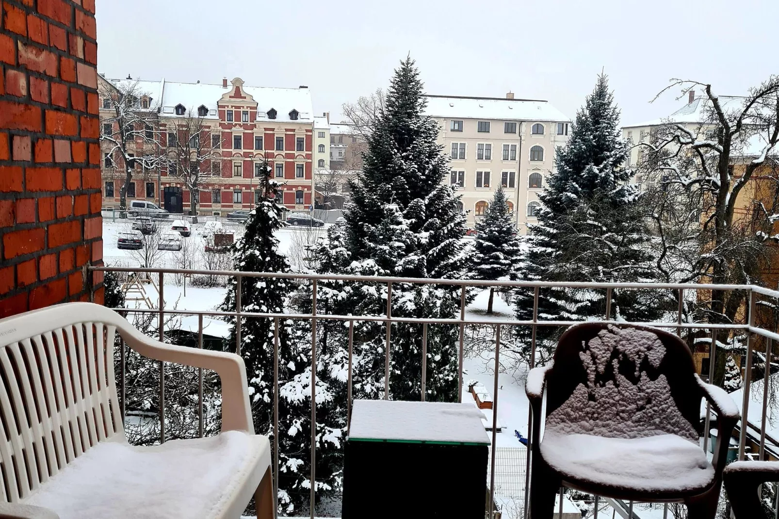 Ferienwohnung Goller im Vogtland/Sachsen-Terrasbalkon