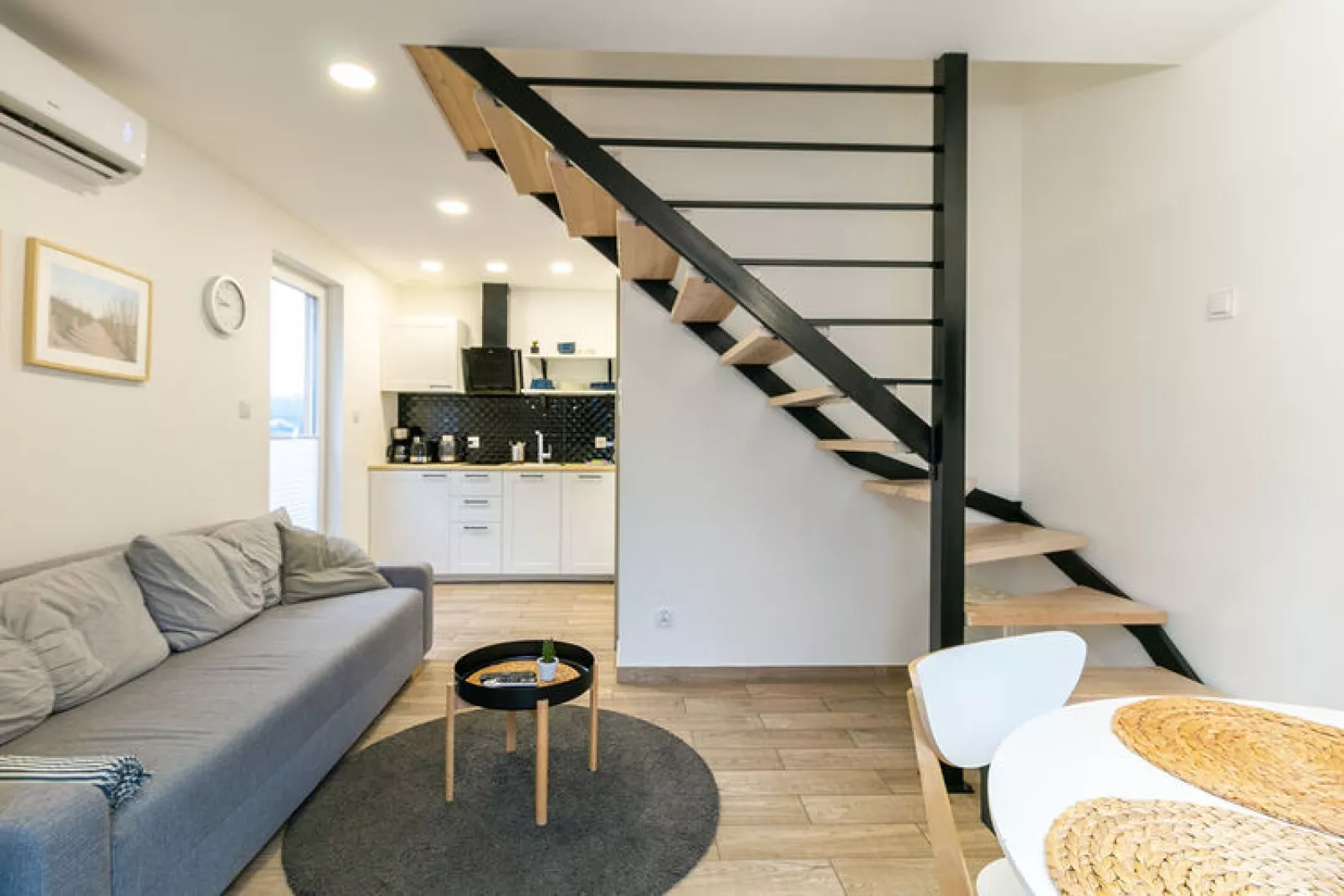 Domek Idealny 54 m2 Niechorze-Woonkamer