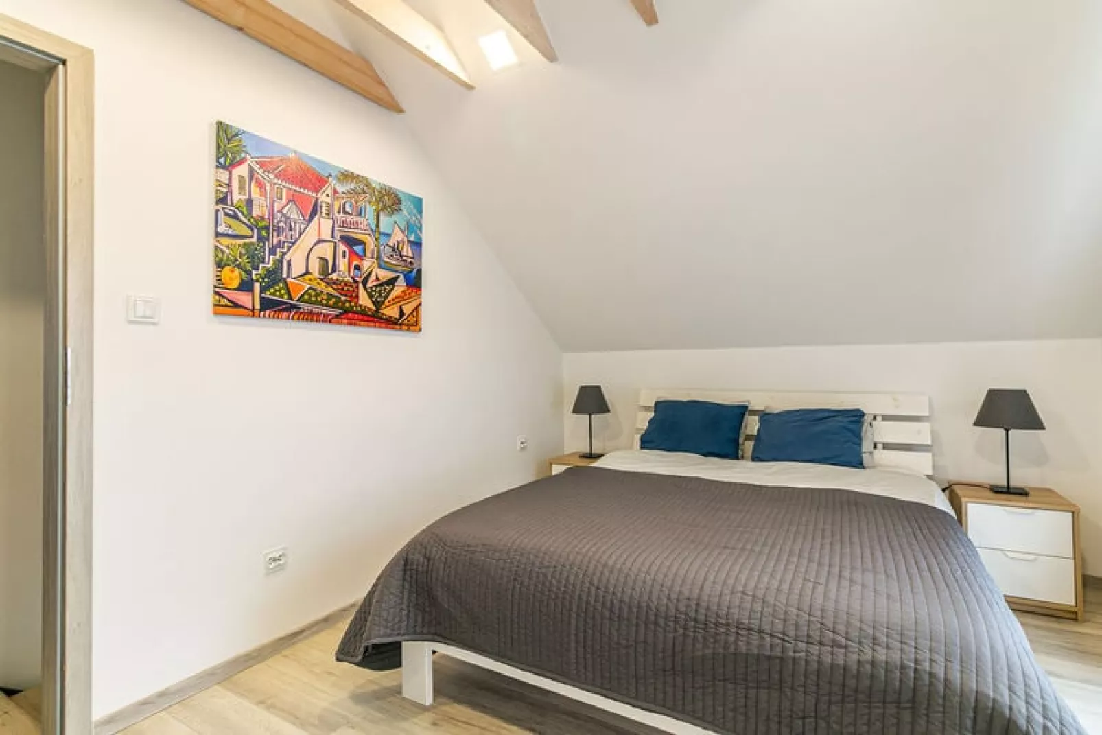 Domek Komfortowy 70 m2 Niechorze-Slaapkamer
