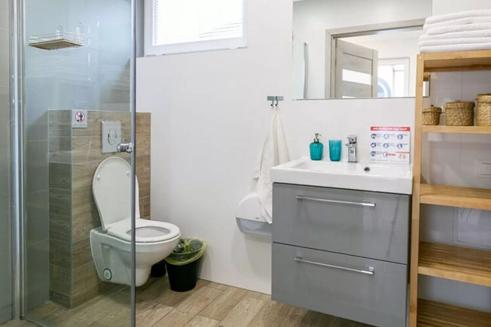 Domek Komfortowy 70 m2 Niechorze-Badkamer