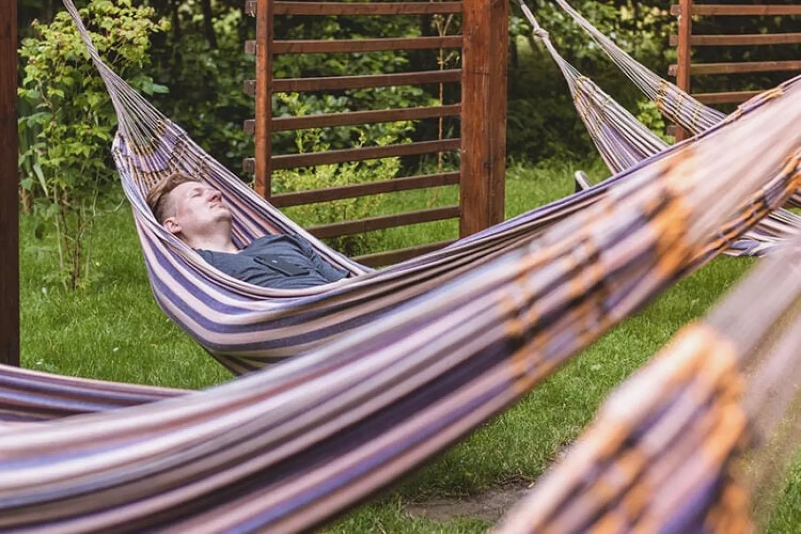 Domek Komfortowy 70 m2 Niechorze-Tuinen zomer