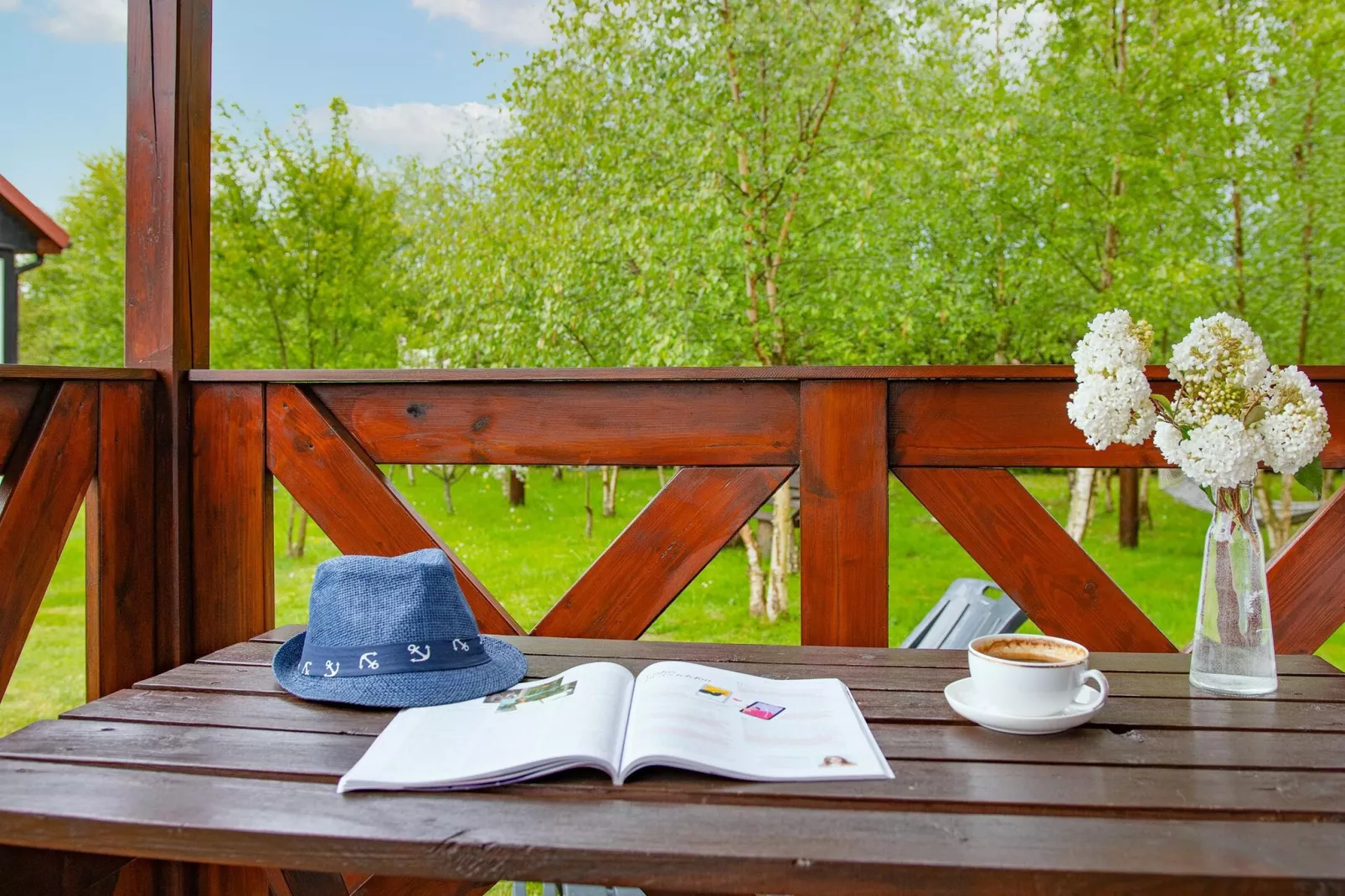 Domki DZIKA RÓŻA dla 5 osób Darłowo-Terrasbalkon