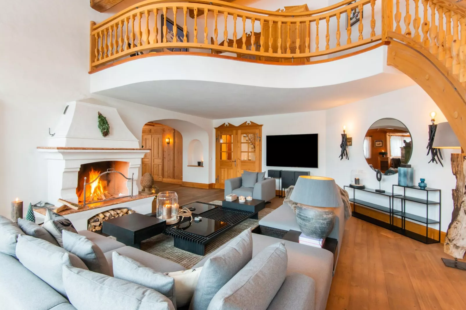 Luxury-Chalet in St Johann in Tirol-Woonkamer