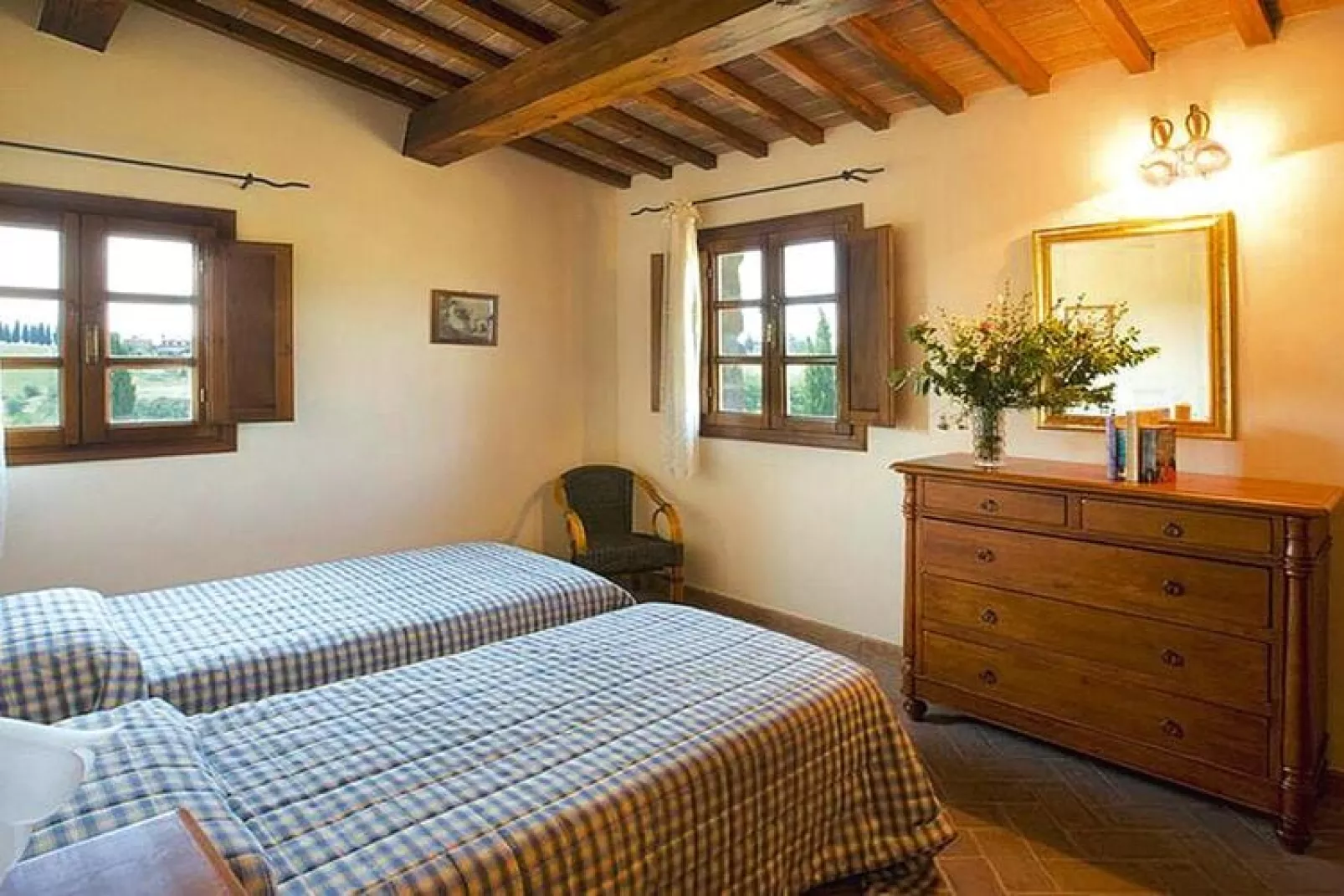 Agriturism Castellare di Tonda Resort & Spa Montaione-Type E Superior 50 qm-Slaapkamer