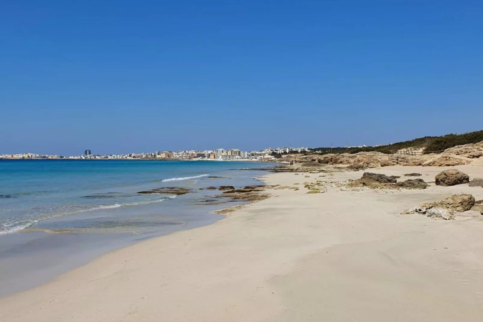 Baia Gallipoli-Gebieden zomer 1km