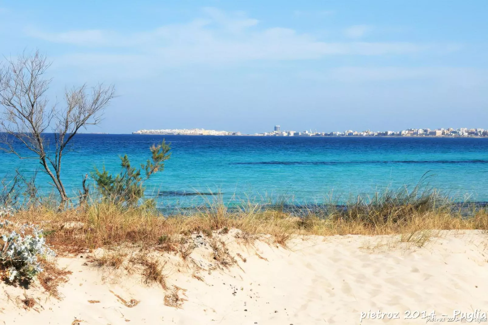 Baia Gallipoli-Gebieden zomer 1km