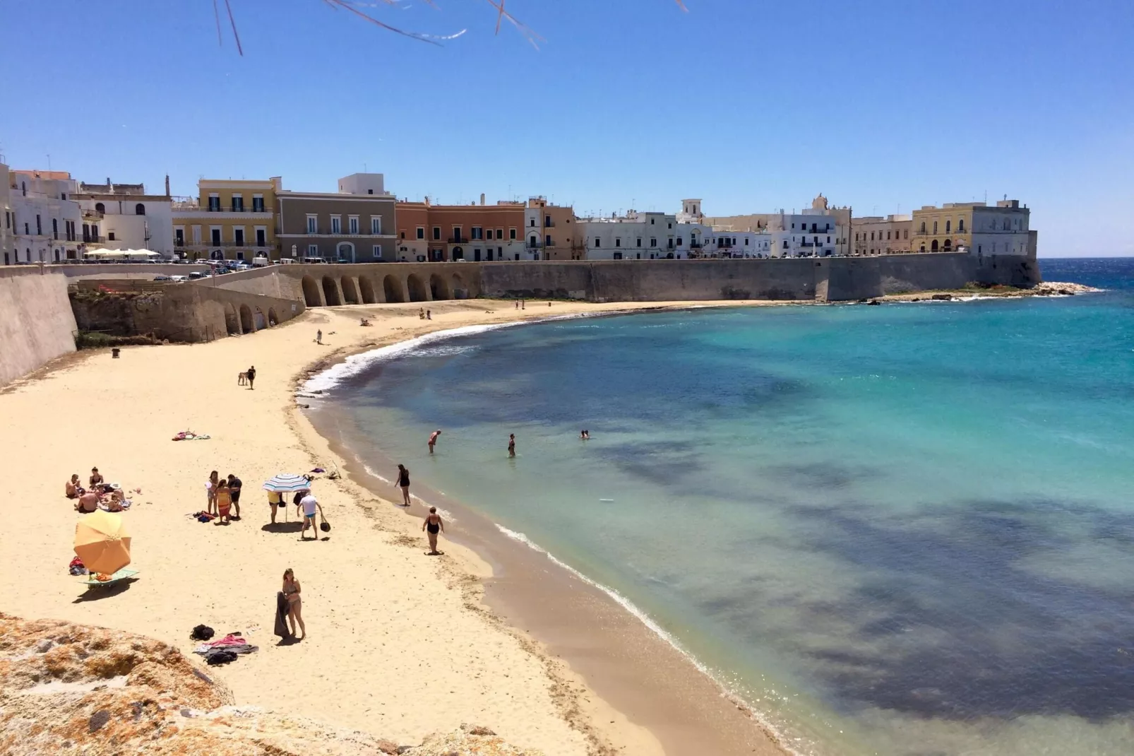 Baia Gallipoli-Gebieden zomer 1km