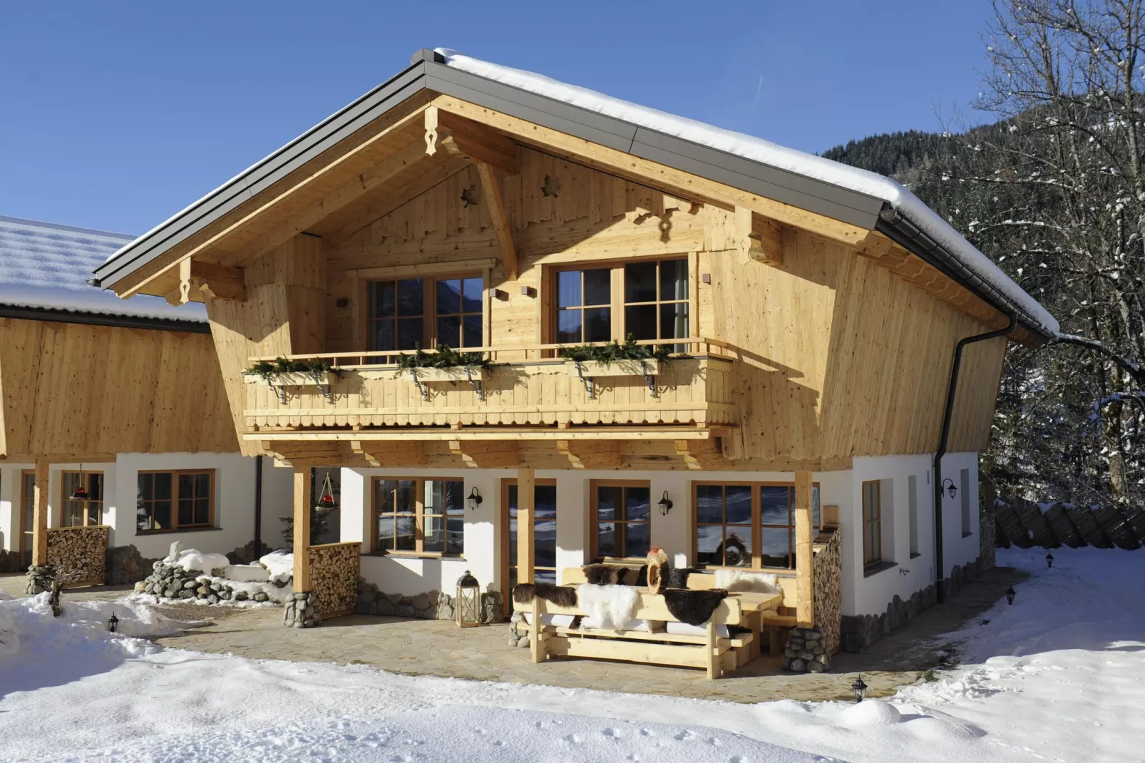 Chalet Rustika - Almrose - 6 Pax-Exterieur winter