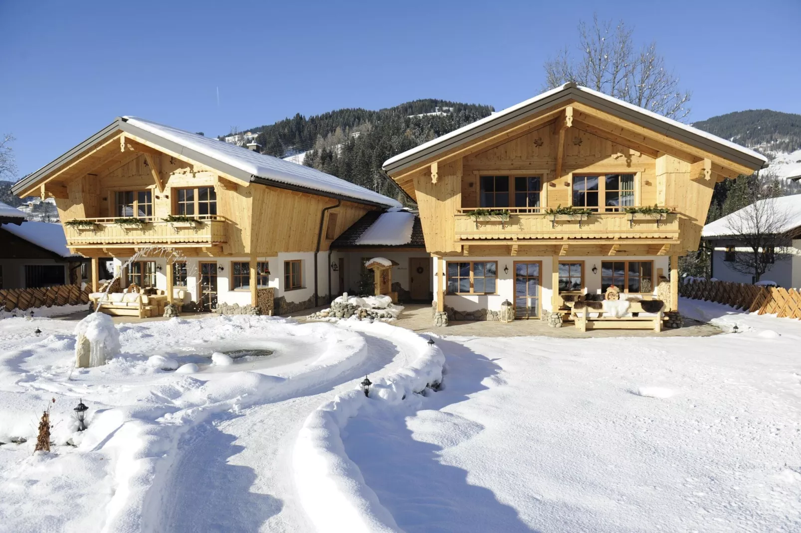 Chalet Rustika - Almrose - 6 Pax-Exterieur winter