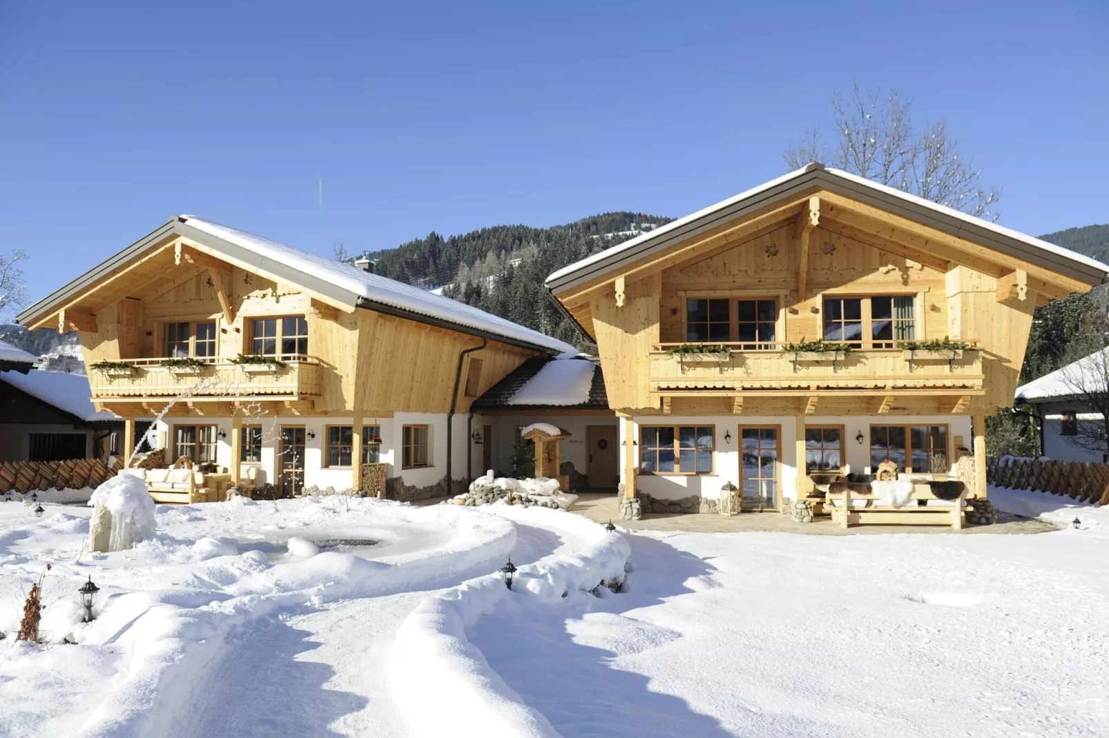 Chalet Rustika - Almrose-Exterieur winter