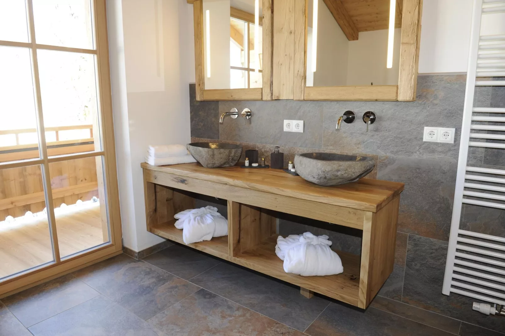 Chalet Rustika - Almrose-Badkamer