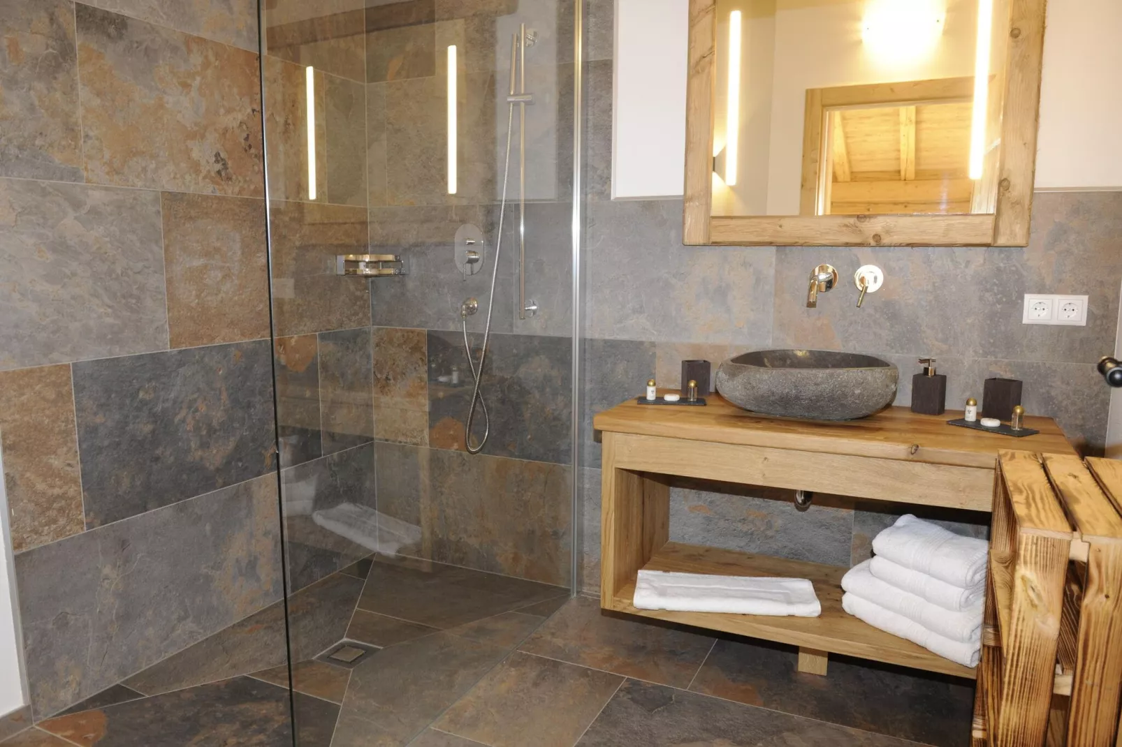 Chalet Rustika - Almrose-Badkamer