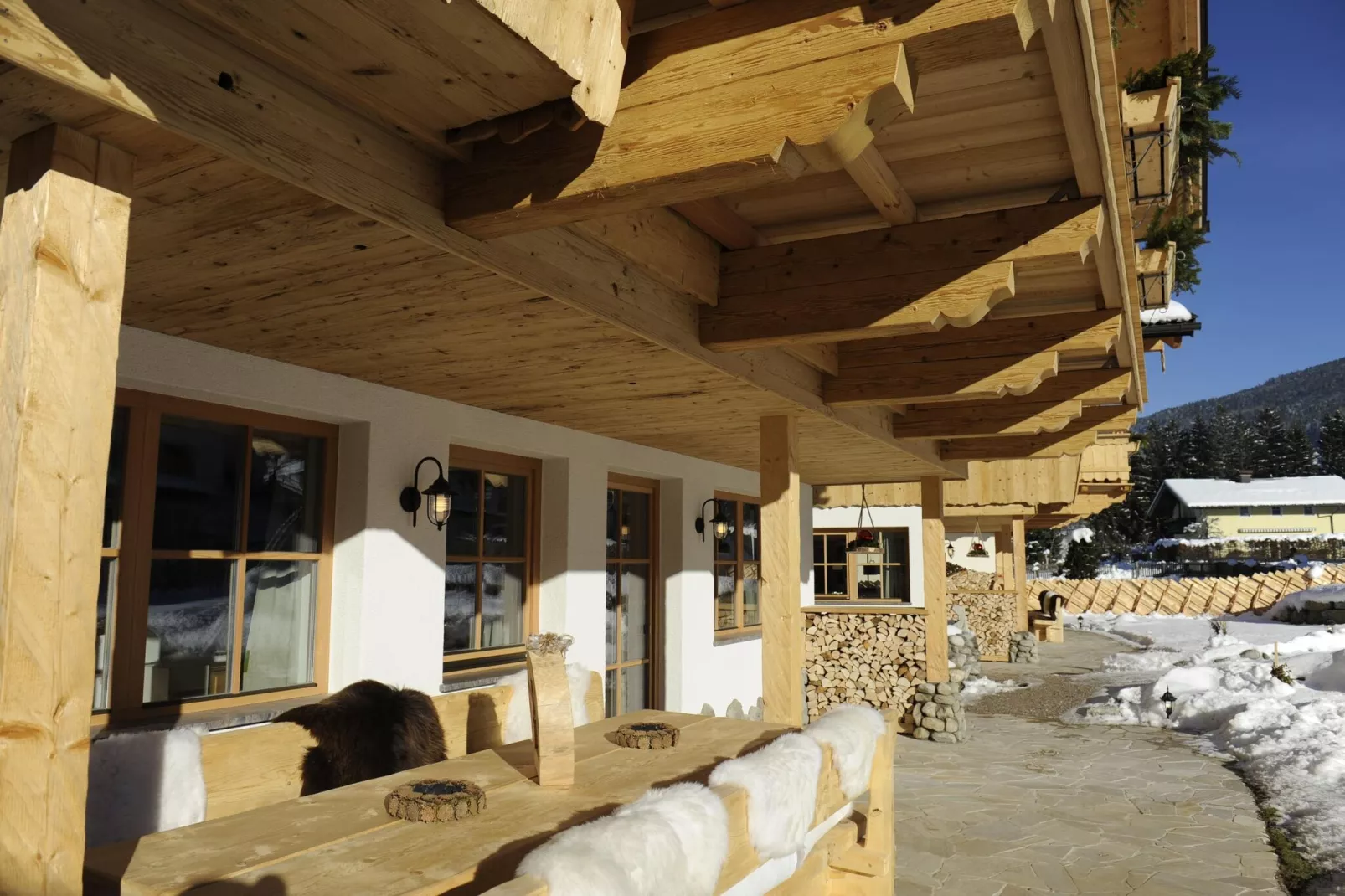 Chalet Rustika - Almrose-Gebied winter 1km