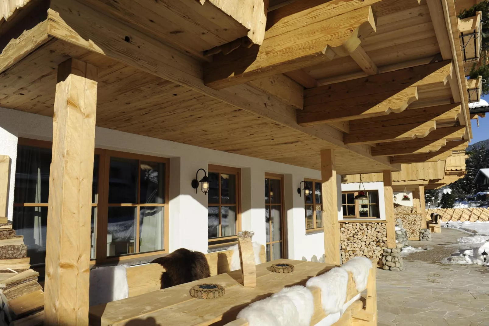 Chalet Rustika - Almrose-Gebied winter 1km