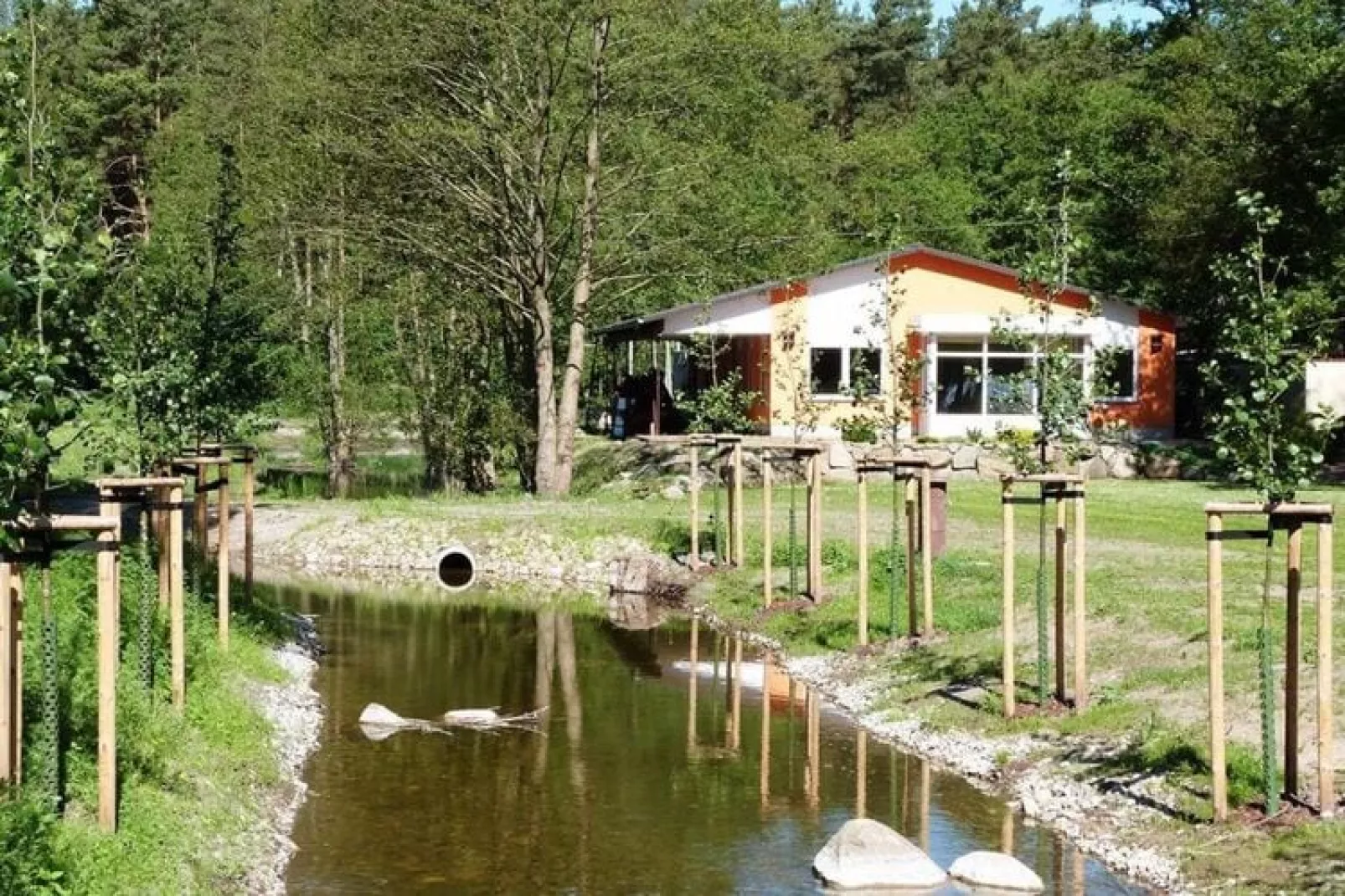 Reihenbungalow Nr 10 1-2 Personen-Gebieden zomer 1km