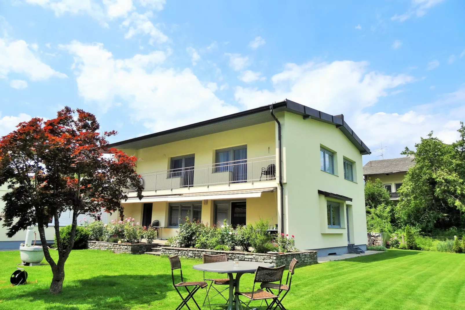 Ferienwohnung Auer-Buitenkant zomer