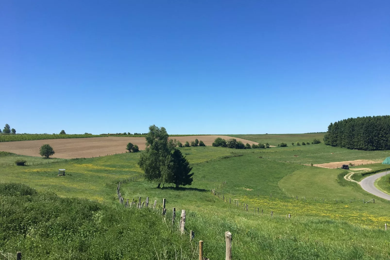 Les Chenets-Uitzicht zomer