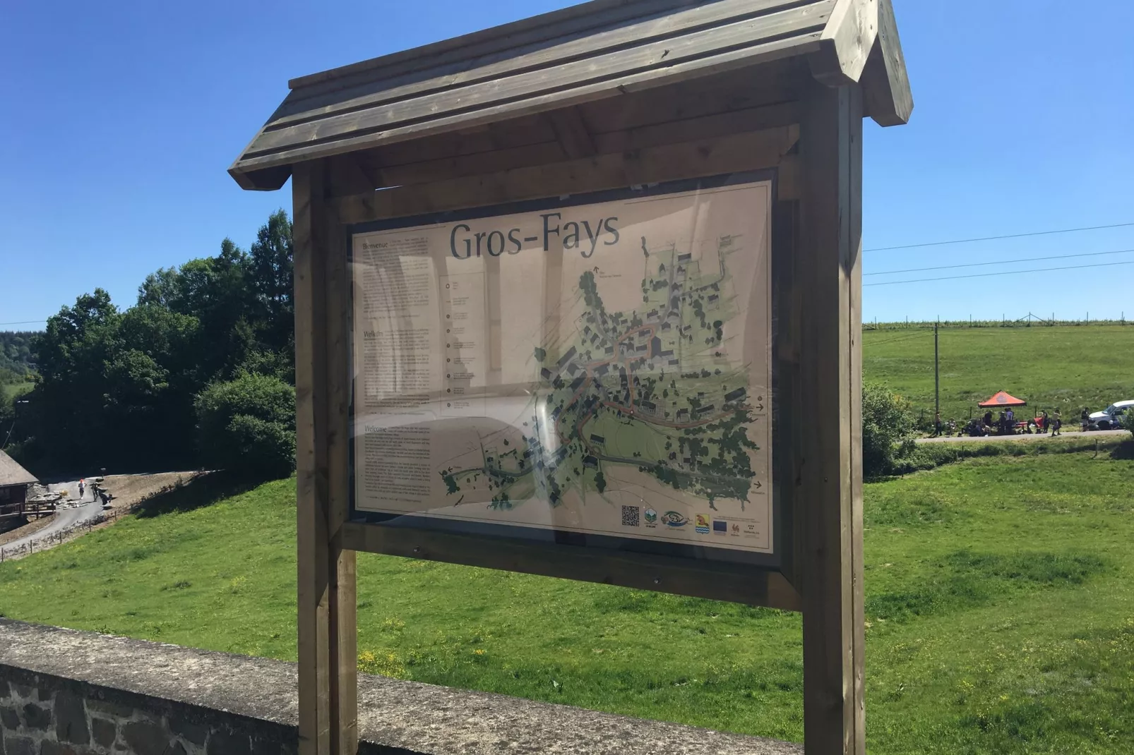 Les Chenets-Gebieden zomer 1km