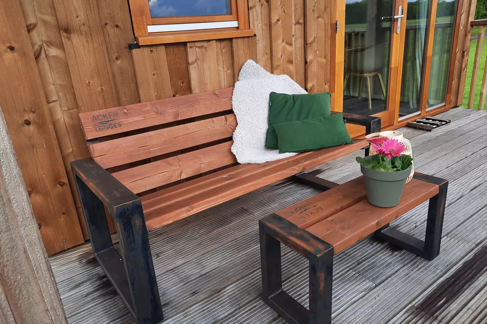 Acker Lodges 1-Terrasbalkon